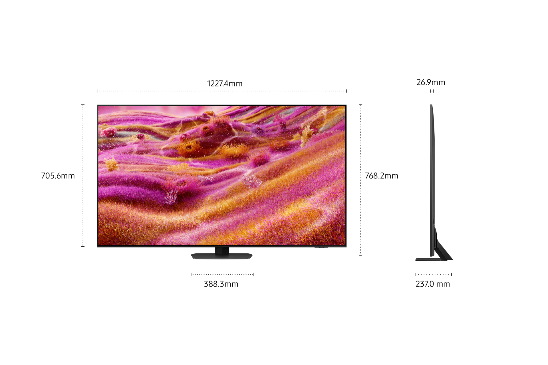 55" Neo QLED QN93F 4K Vision AI Smart TV (2025) Black