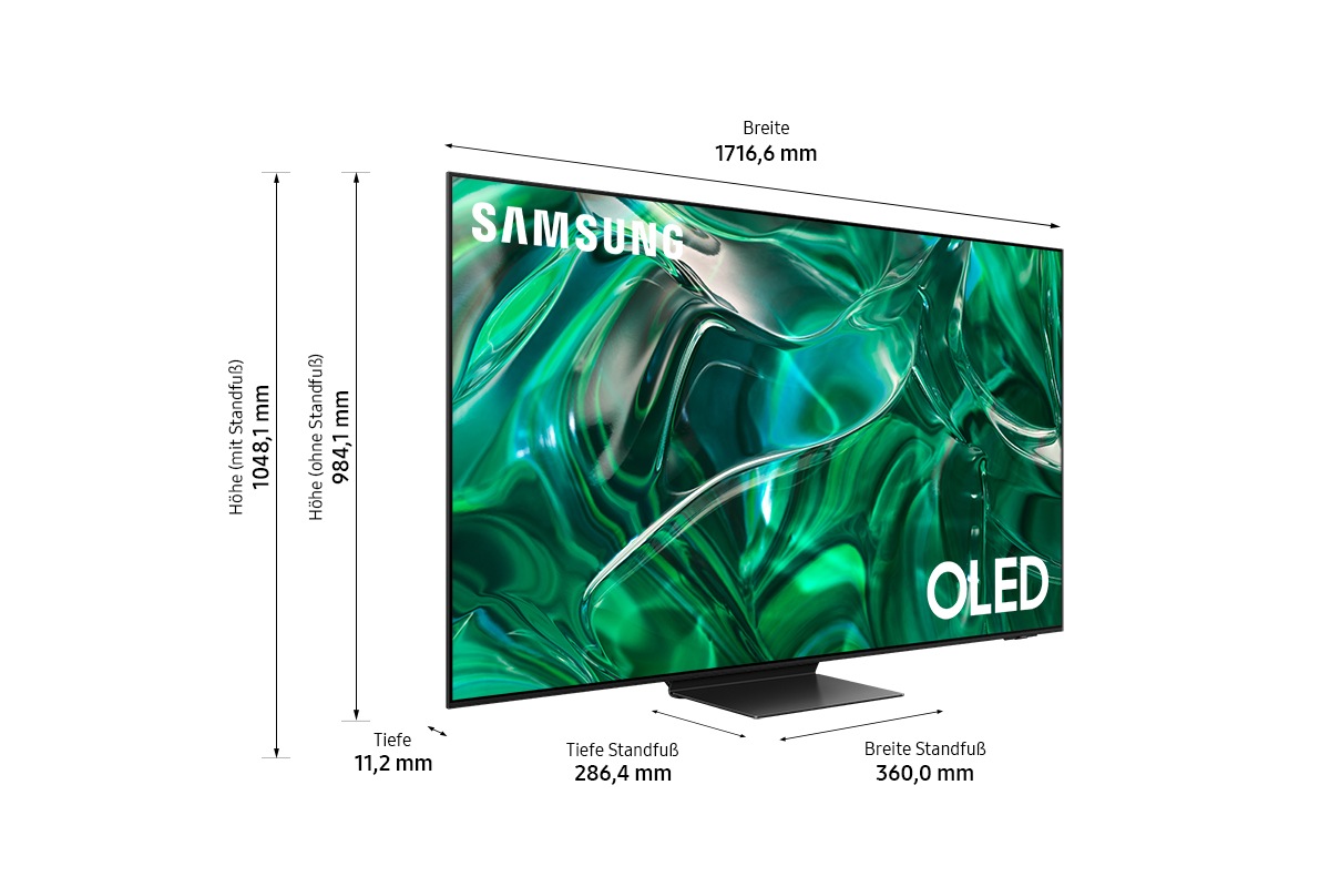 Dimension of Samsung OLED