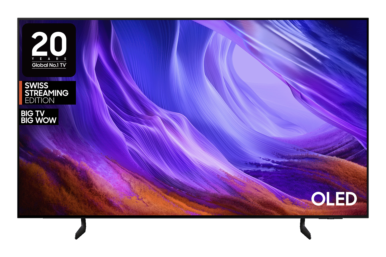 Vorderansicht des OLED S85H.