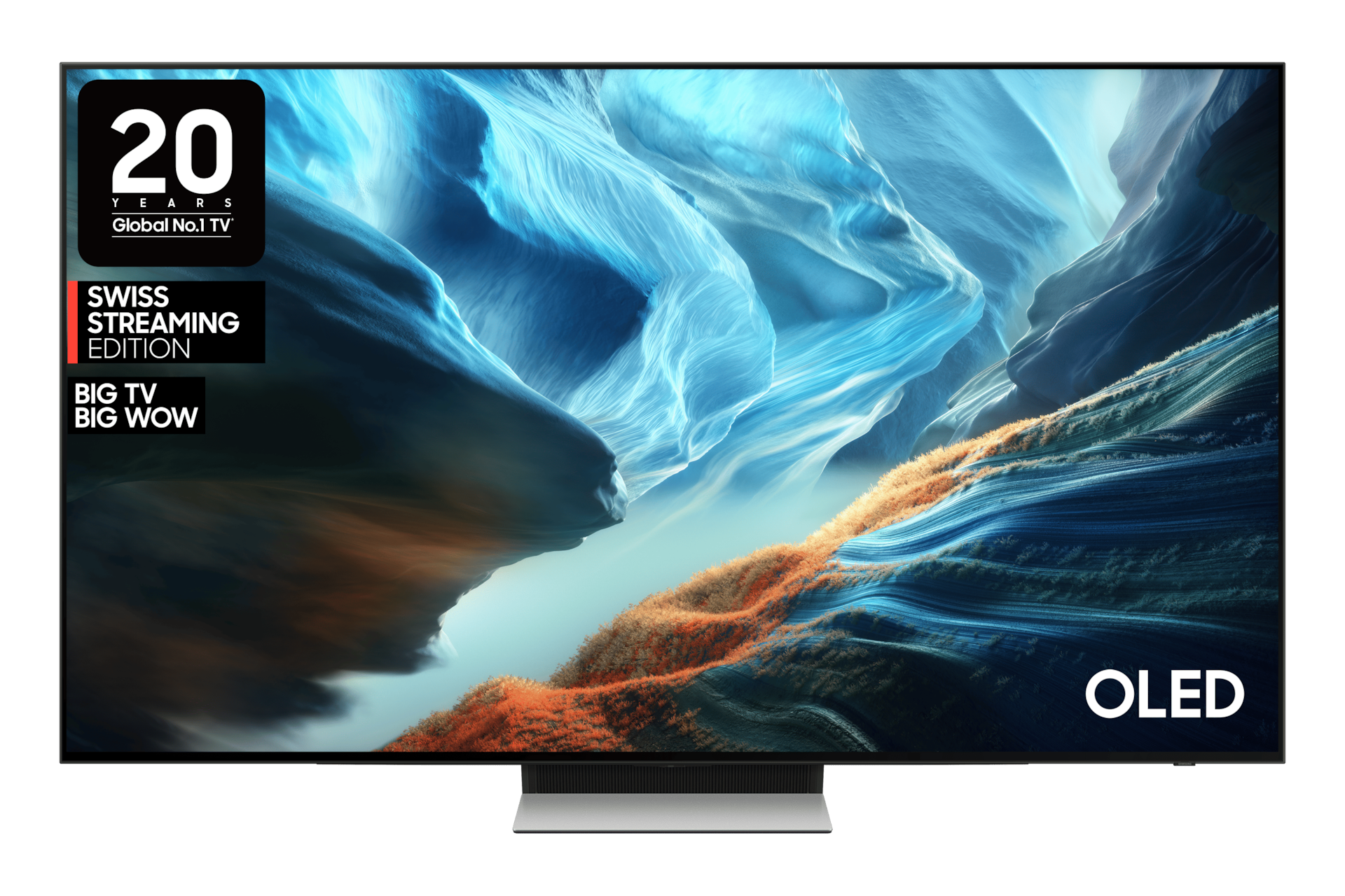 Vorderansicht des OLED S90H.
