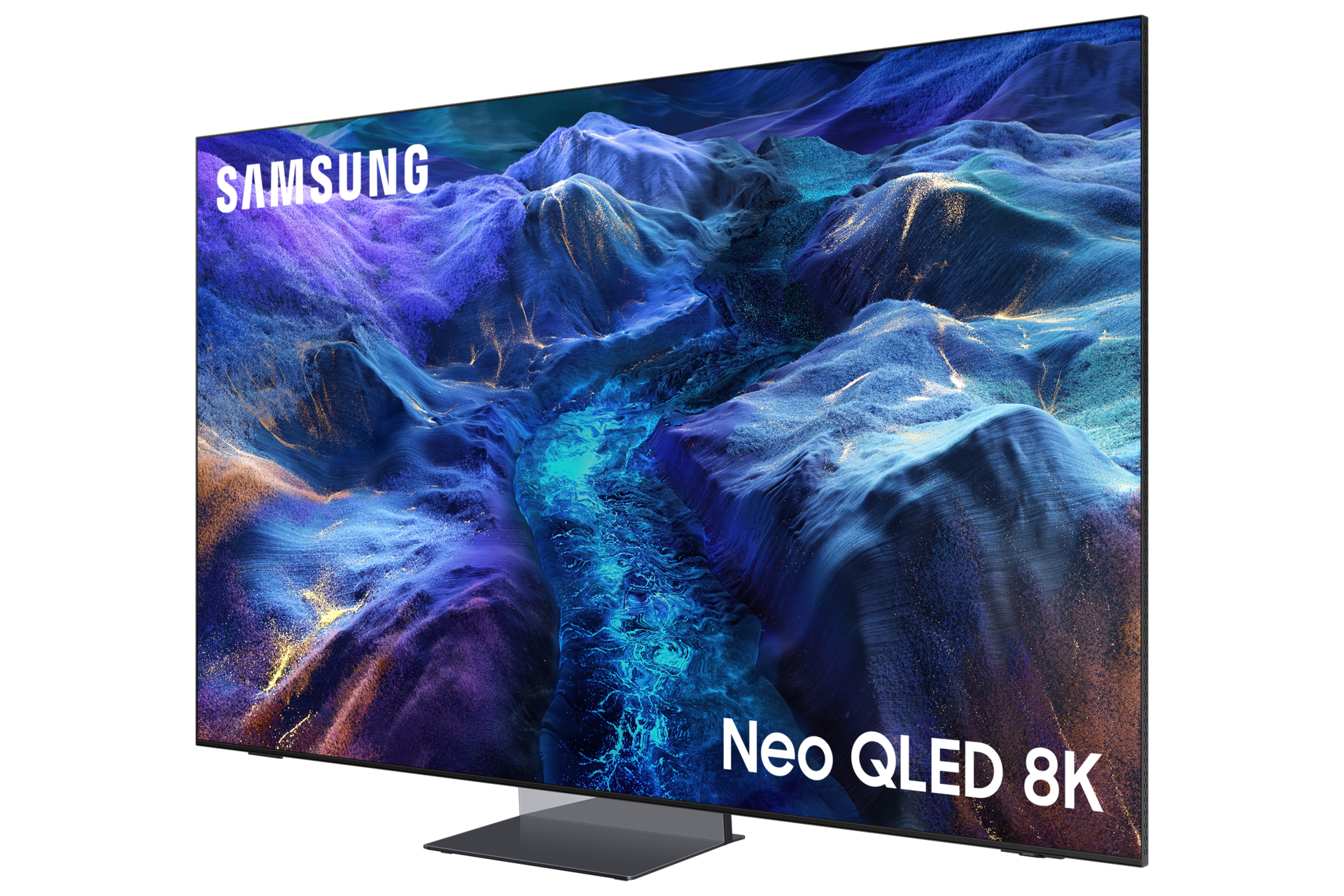 {size}" Neo QLED QN990H 8K Samsung Vision AI Smart TV (2026) R-Perspective2 Graphite 