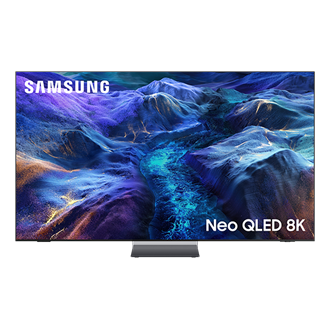 {size}" Neo QLED QN990H 8K Samsung Vision AI Smart TV (2026) Front2 Graphite 