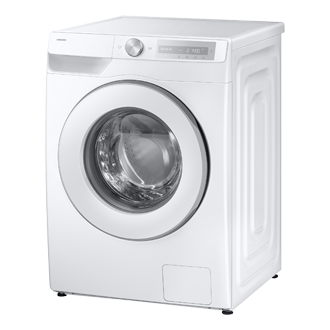 11kg WW6400D Front load Washer with SmartThings AI Energy Mode and A-10% Extra Energy Efficiency R-Perspective White 