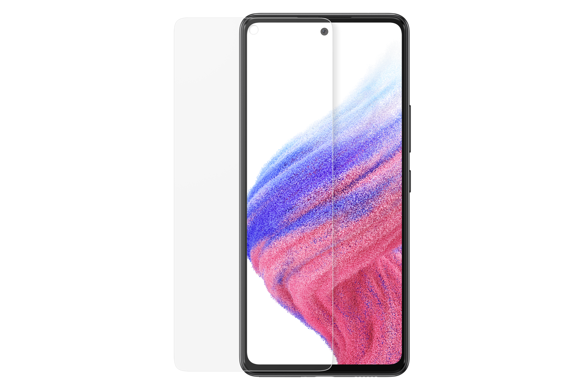 Protection d'écran en verre trempé (100% de surface couverte) pour Samsung  Galaxy A53 5G 2022, Noir, Samsung Galaxy A53 5G