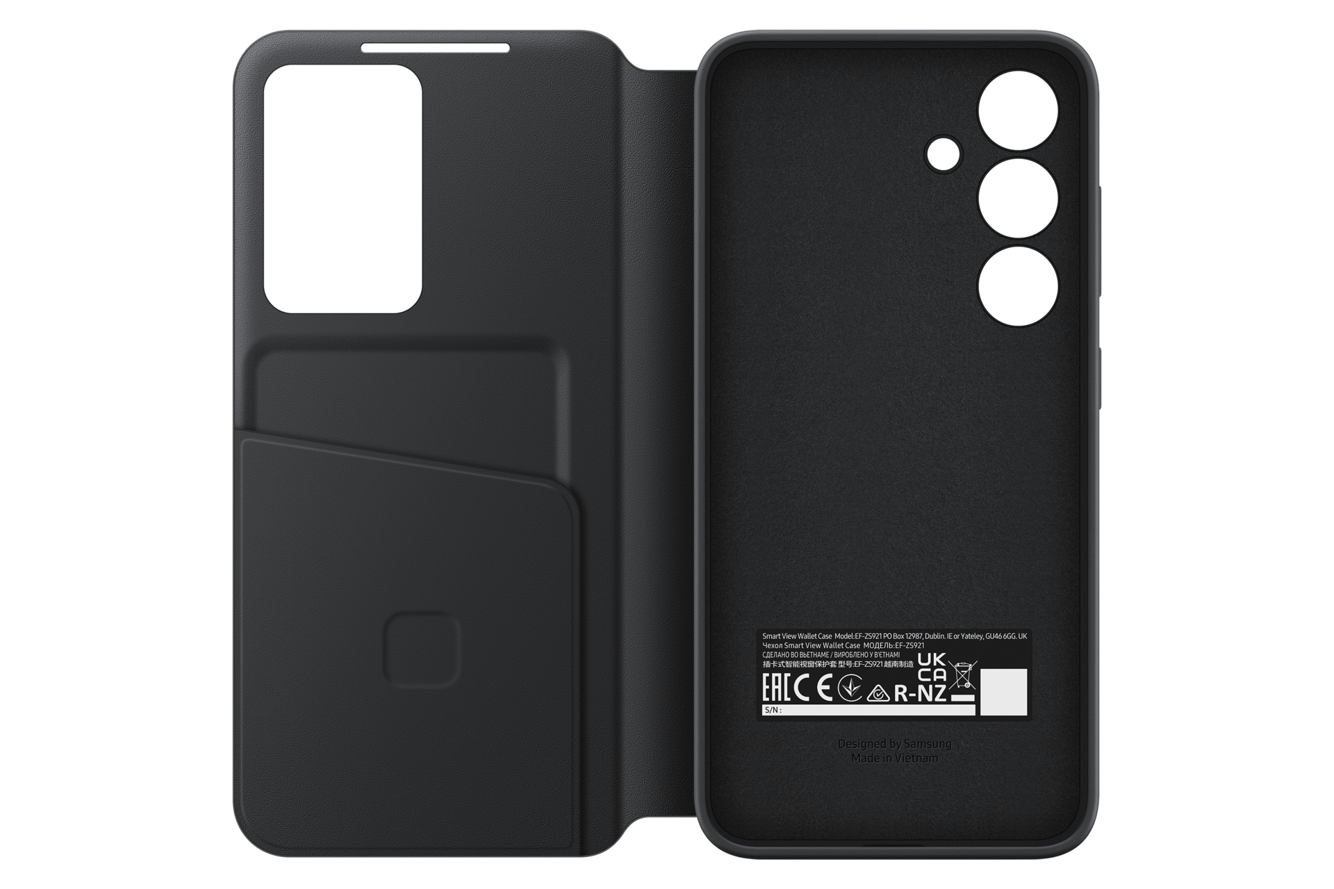 front-open Black