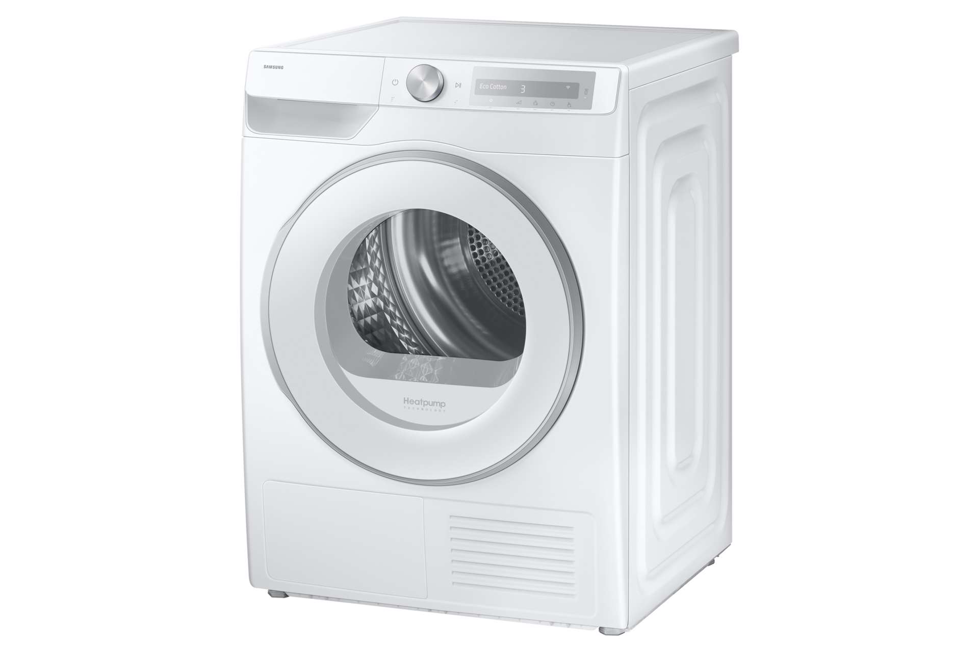 DV6000D Dryer with A Energy Efficiency Rating and AI Dry+ R-Perspective White 