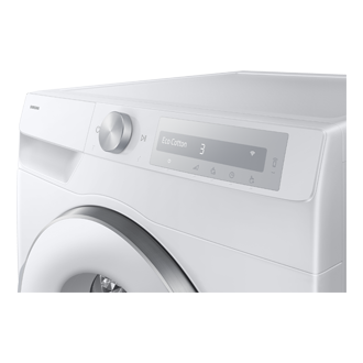 DV6000D Dryer with A Energy Efficiency Rating and AI Dry+ Panel-Control1 White 