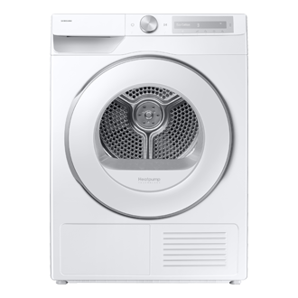 DV6000D Dryer with A Energy Efficiency Rating and AI Dry+ Front White 