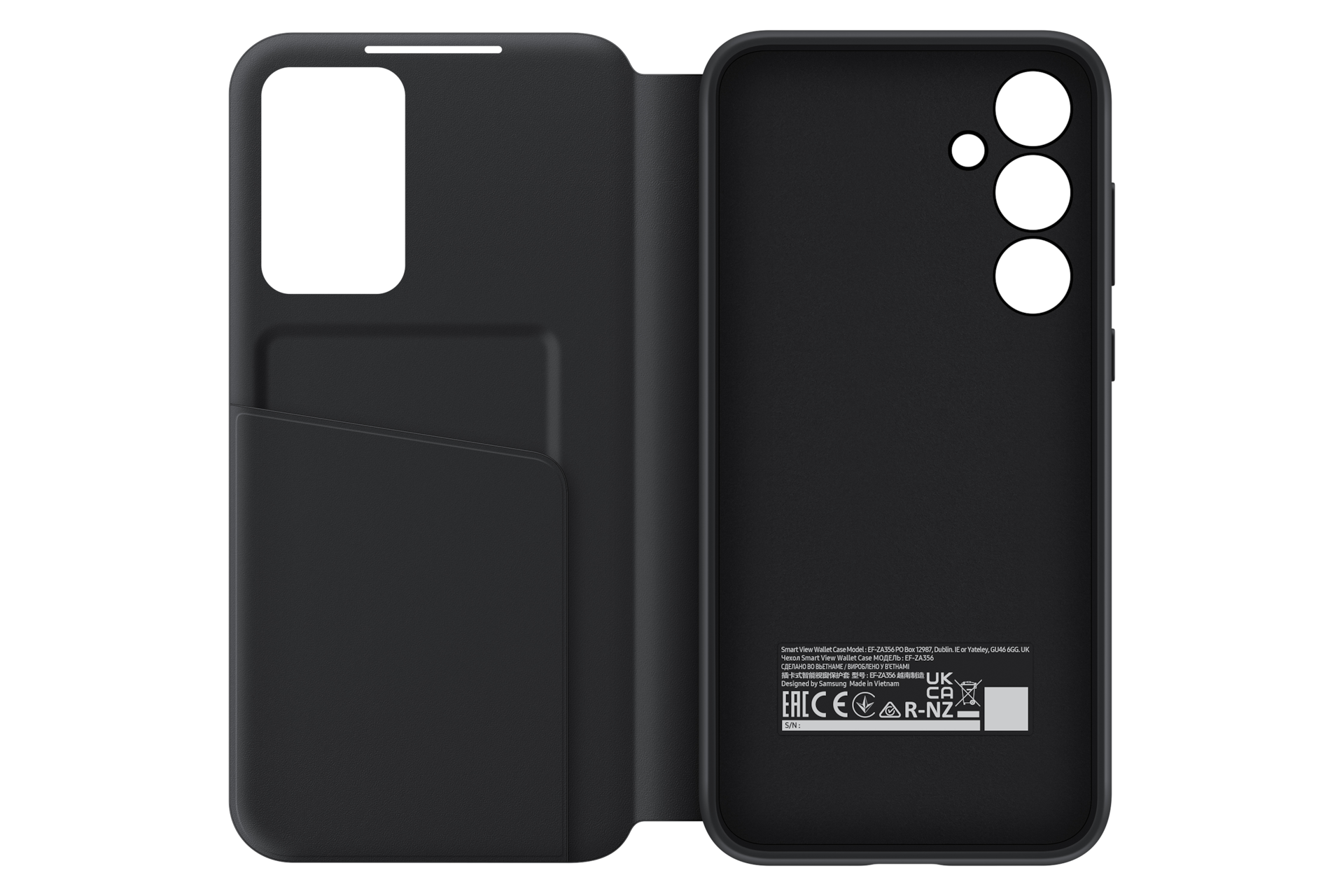 front-open Black