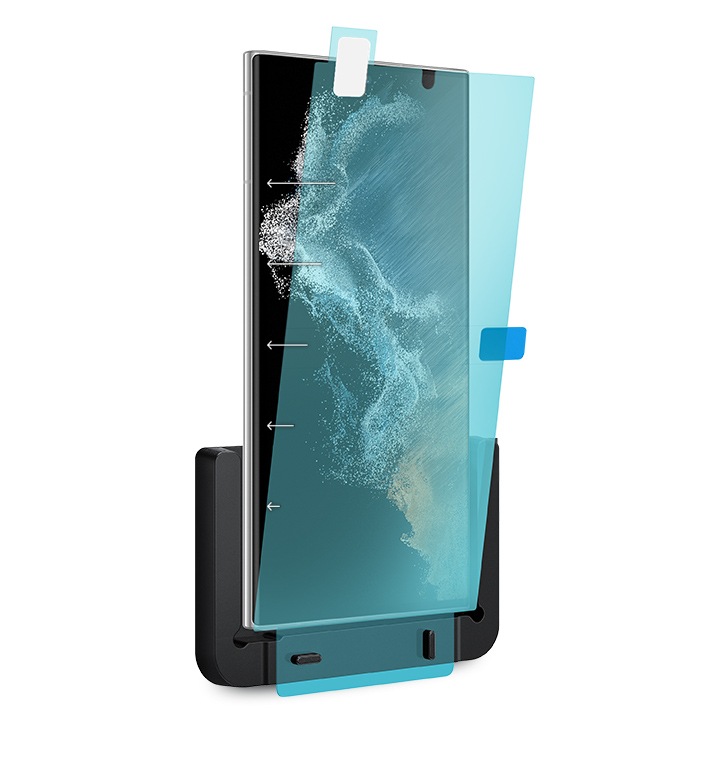 Film Protection Protecteur d'Ecran Integrale F02 pour Samsung Galaxy S22  Ultra 5G Clair