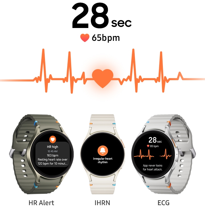 Galaxy Watch7 (44 mm, LTE) Green Samsung Suisse - Main Image