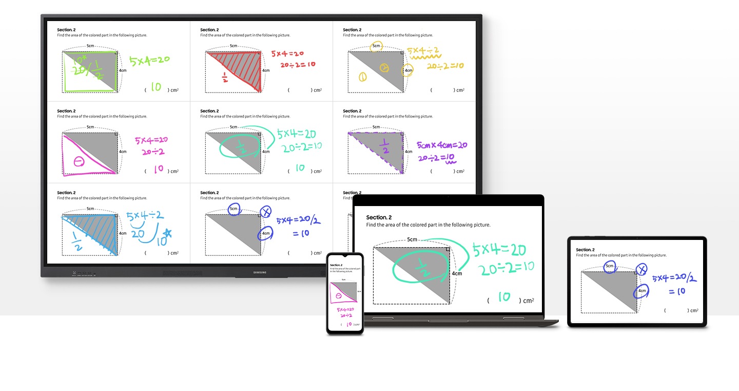 Smart, wireless sharing on multiple devices