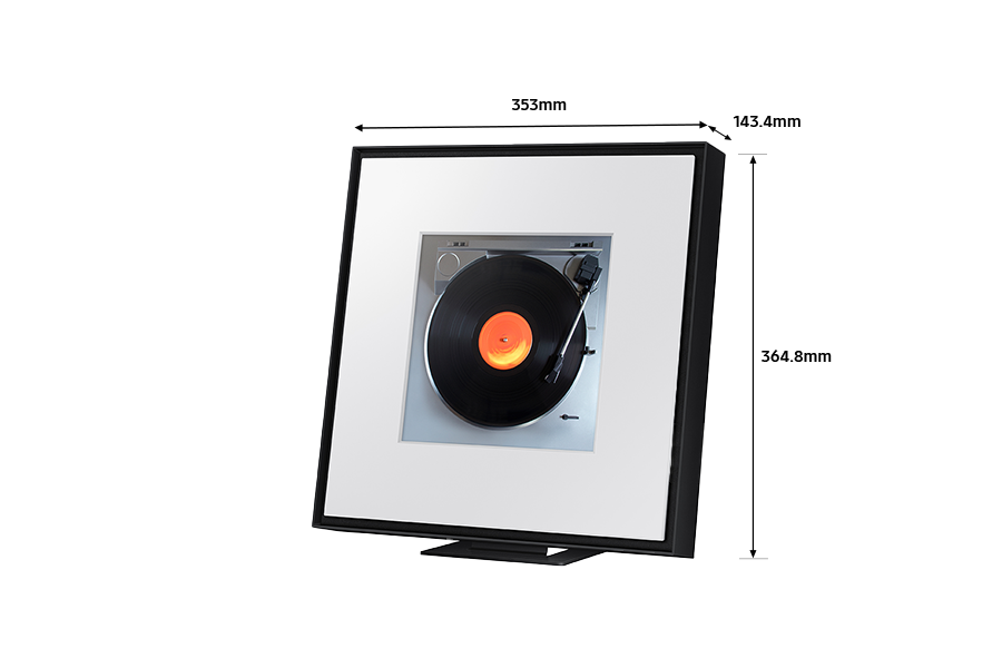 l-perspective-dynamic-with-wall-mount Black