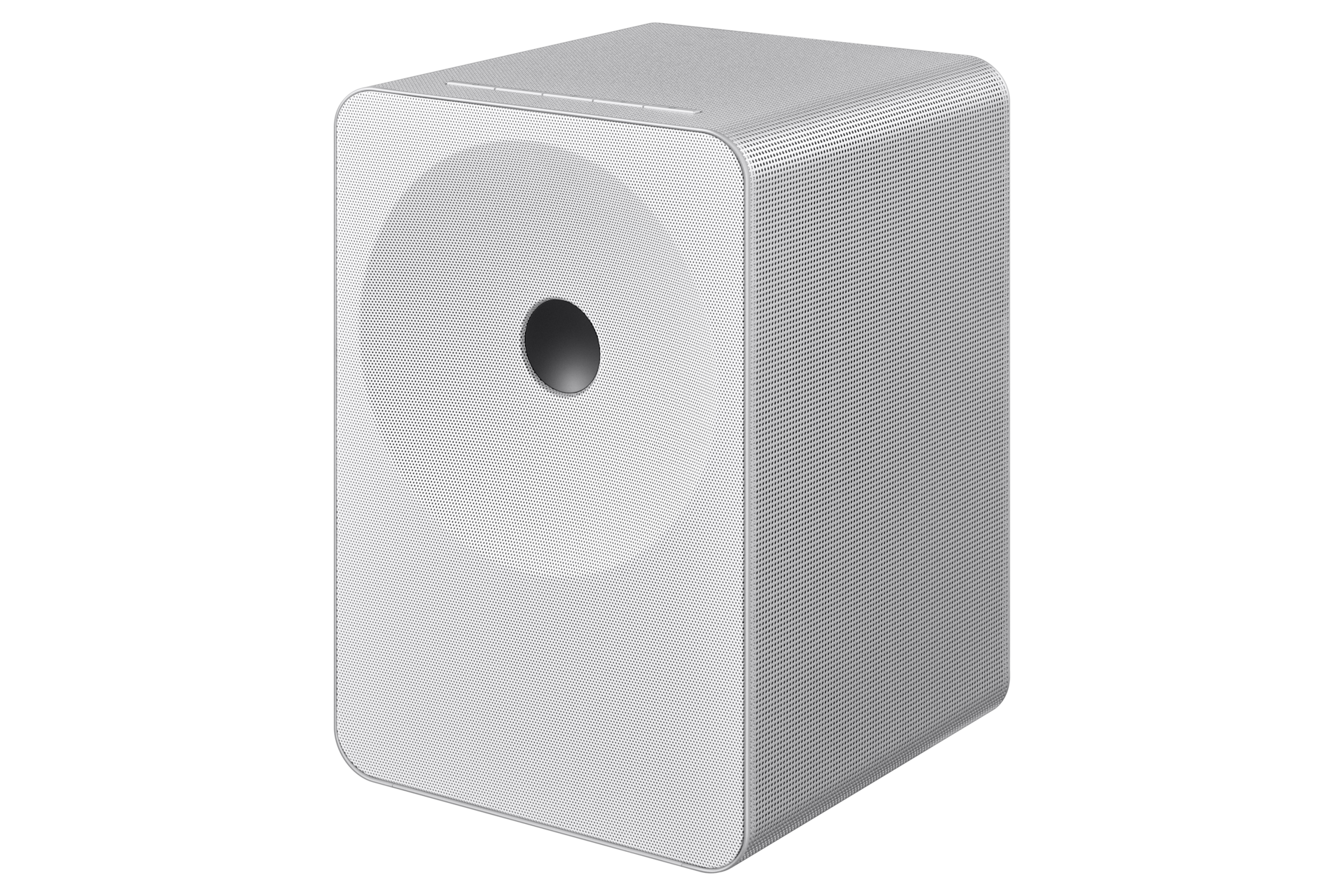 Vue de profil du Music Studio 7 en blanc
