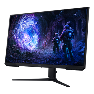 27"/32" Odyssey G5 G51F QHD 180Hz Gaming Monitor R-perspective Black 