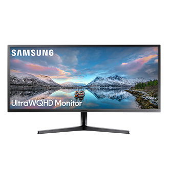 Ecran Samsung LED 34 pouces Ultrawide Quad HD Noir (LS34J550WQMXZN) - EVO  TRADING