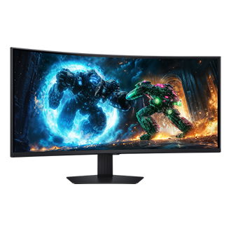 40" Odyssey G7 G75F WUHD 180Hz Gaming Monitor Swivel2 Black 