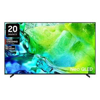 Vue de face du Neo QLED QN80H.