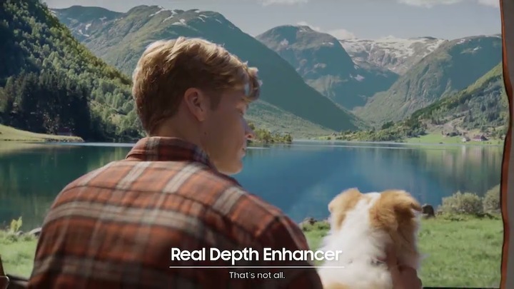 AI UPSACALING 8K, Processador Quântico Neural 8K, Profundidade real Melhoria
