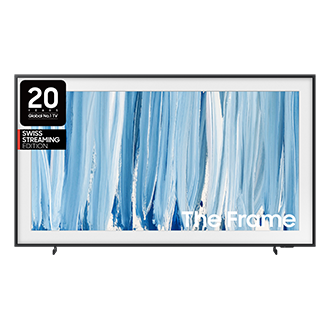 {size"} The Frame Pro LS03HW 4K Samsung Vision AI Smart TV (2026) Front Black Modern Frame Design with Wireleess One Connect