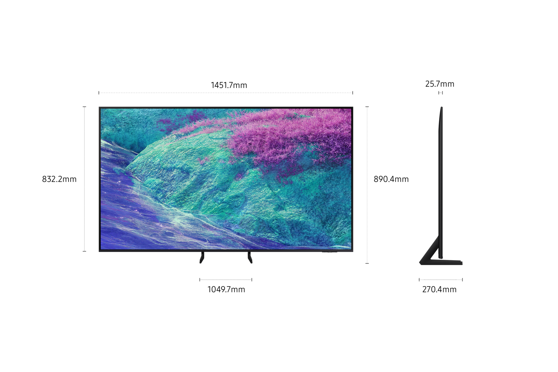 [65" Ñéó Q~LÉD Q~Ñ1ÉF 4K~ Vísí~óñ ÁÍ~ Smár~t TV (2025) B~láck~]