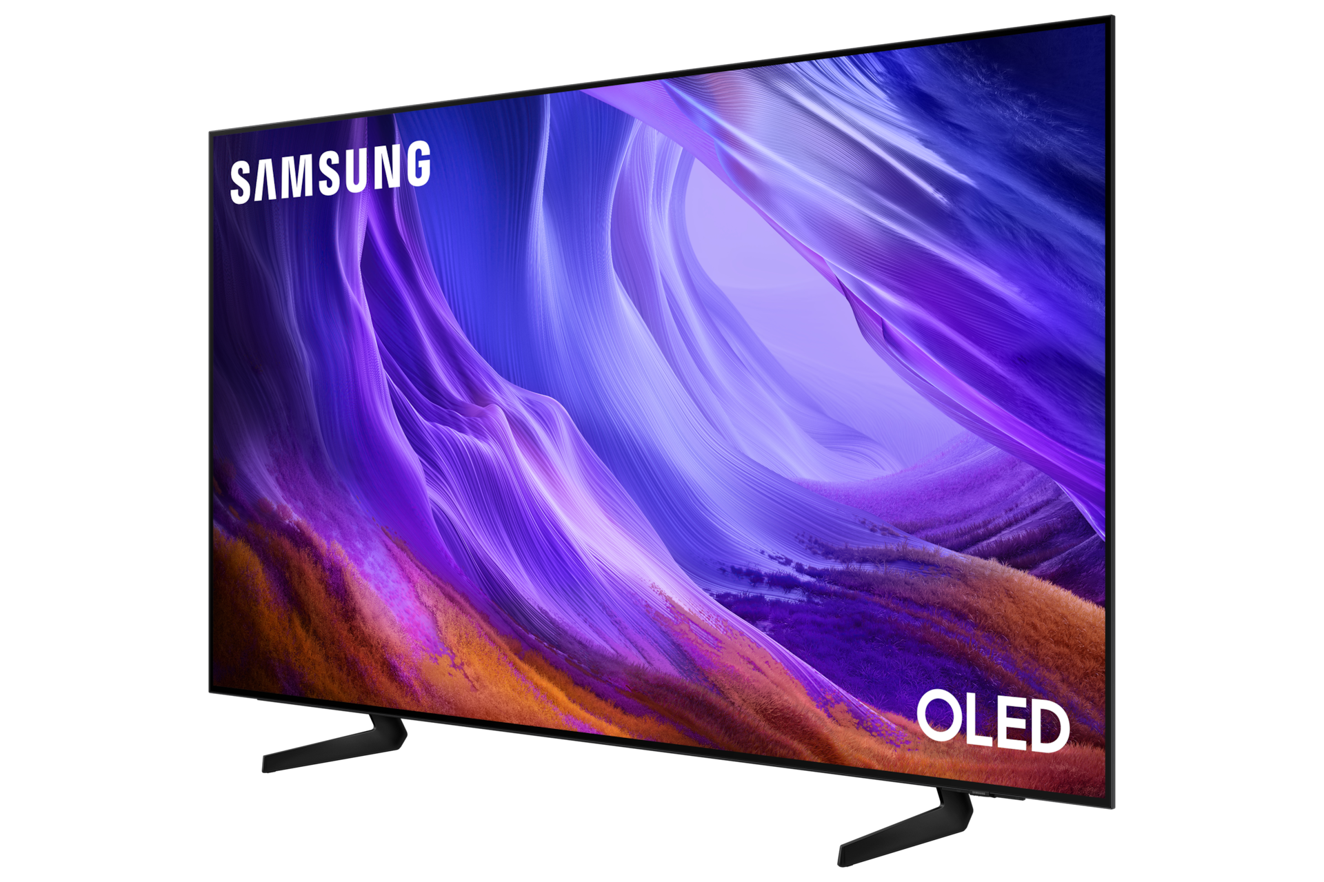 {size}" OLED S85H 4K Samsung Vision AI Smart TV (2026) R-Perspective2 Graphite 