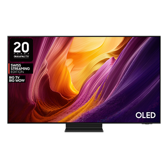 Vue de face de l'OLED S90H.