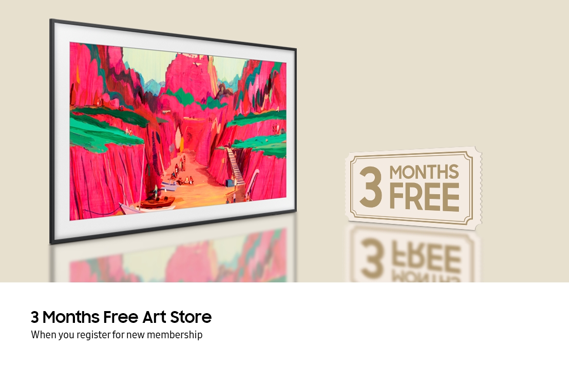 85" The Frame Pro 4K Vision AI Smart TV (2025) Noir
