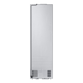 Bottom Mount Freezer with SmartThings AI energy mode and Twin Cooling Back Silver 