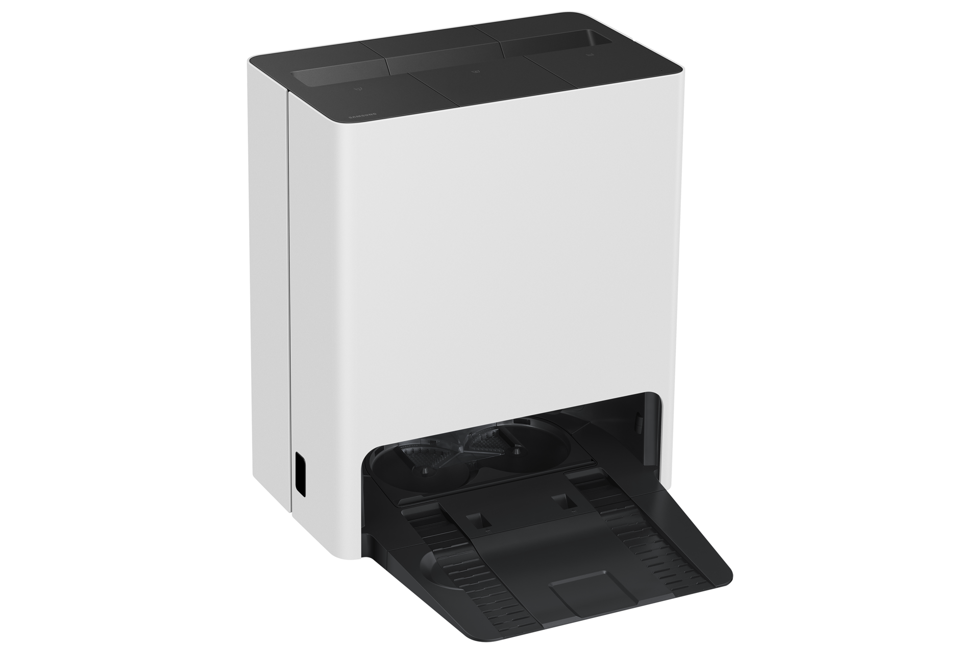 BESPOKE AI Jet Bot Steam Ultra Station-L-Perspective Satin Greige 