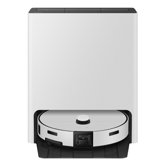 BESPOKE AI Jet Bot Steam Ultra Station-with-Body-Front Satin Greige 