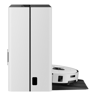 BESPOKE AI Jet Bot Steam Ultra Station-with-Body-L-Side Satin Greige 
