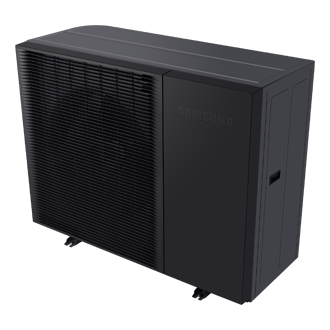 EHS Mono HT Quiet_AE140BXYDGG with Leaving Water Temperature of up to 70°C Dynamic Black 