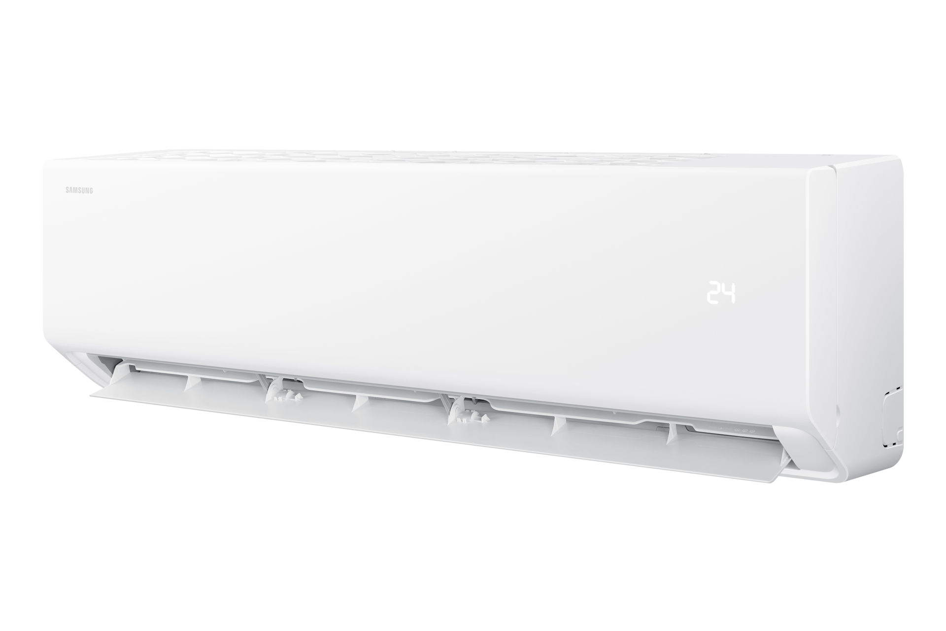 AR40H Fast Cooling Wifi Wall mount R-Perspective-Open White 
