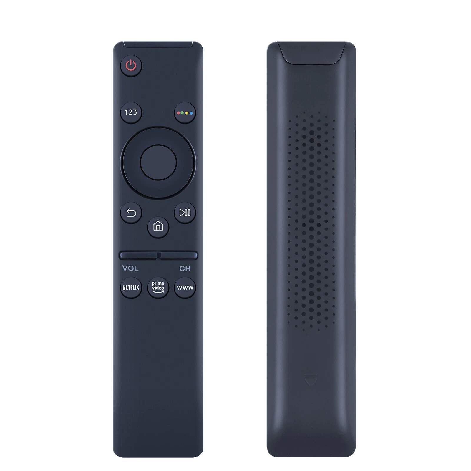 Control remoto Negro Televisor/Pantalla (Repuesto) Black