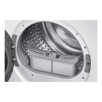 Secadora 9kg Bomba de Calor con SmartThings Detail-Drum White 