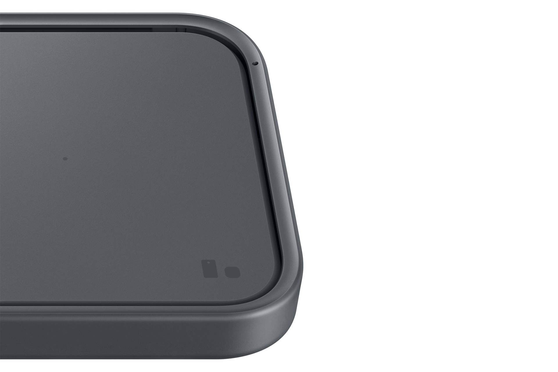 Super Fast Wireless Charger Detail Dark Gray 