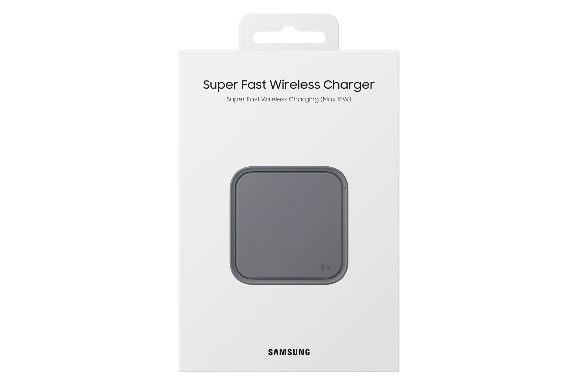 Super Fast Wireless Charger Package Dark Gray 