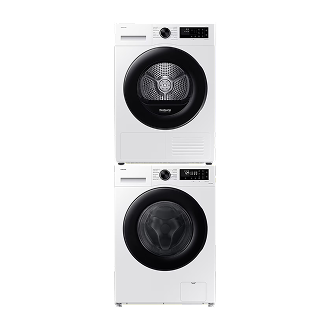 Combo Lavadora Secadora Apilable 12Kg / 9Kg  Blanco