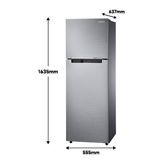 Lavadora Carga Superior 15 Kg con Eco Bubble™ 2026 Grafito + Top Mount Freezer de 255 L con All Around Cooling Grafito