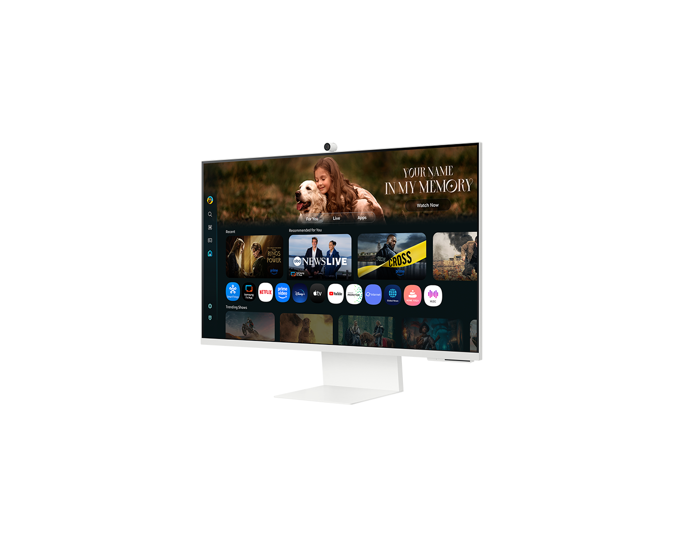 32" M8 M80F UHD 60Hz Monitor Smart Plano + Galaxy Buds4 White