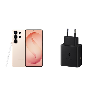 Galaxy S26 Ultra 256GB Pink Gold + Adaptador de Corriente 60W Pinkgold 256 GB