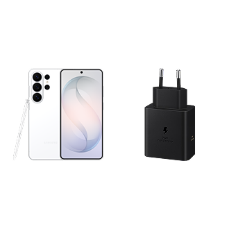 Galaxy S26 Ultra 1TB White + Adaptador de Corriente 60W White 1 TB