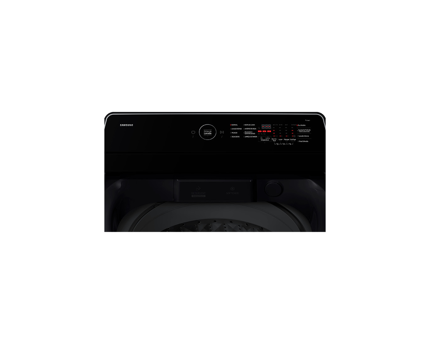 Lavadora Carga Superior 17 Kg con Eco Bubble™ 2026 Grafito + Top Mount Freezer de 234 L con All Around Cooling Grafito