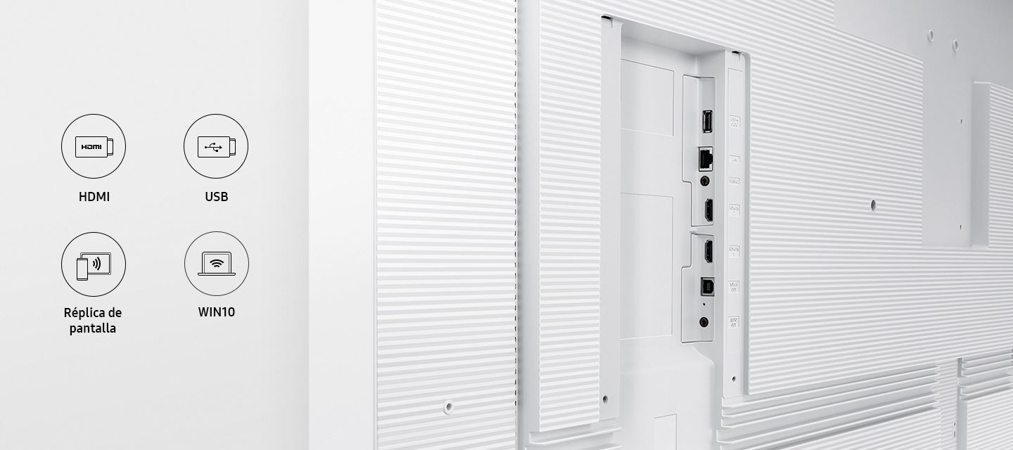 Múltiples opciones de conexión 