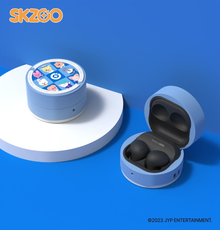 イヤホン GALAXY Buds2 pro SKZOO Edition STRAY KIDS x SLBS Official Galaxy Buds2 Pro SKZOO Edition – kheartshop