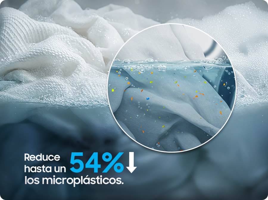 Ciclo Less Microfiber que reduce hasta un 54 % los microplásticos