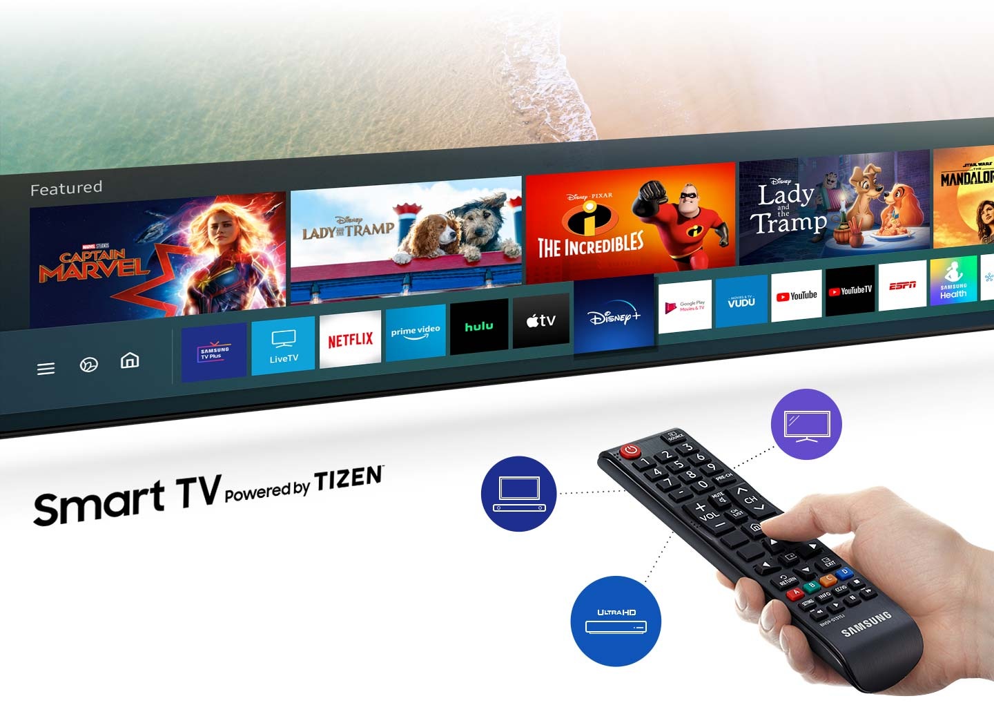 Encuentra una gran variedad de contenidos con el acceso fácil y rápido del “One Remote”