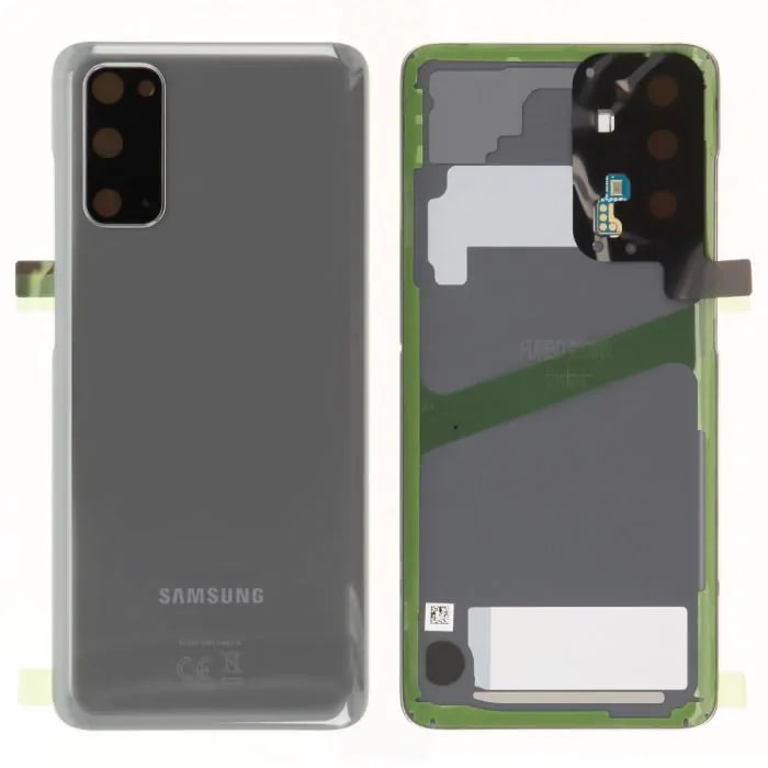 Cubierta Trasera para Galaxy S20 Gris (Self Repair Kit)