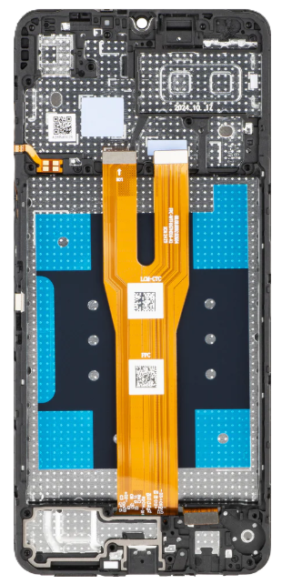 Conjunto Pantalla OCTA para Galaxy A06  (Repuesto) Negro